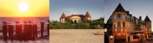 Gavekort til den baltiske strand ved strandhotellet del mar